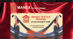 Desktop Screenshot of manextextile.ro